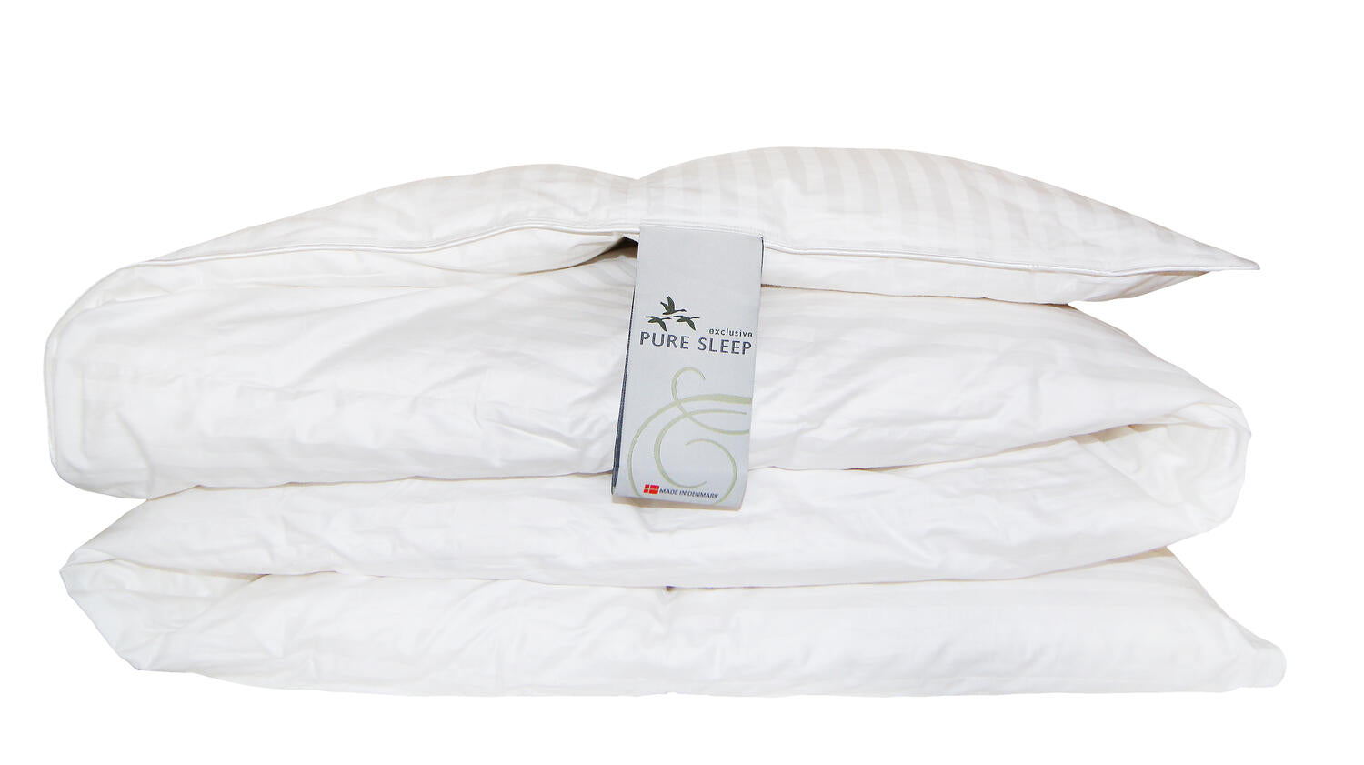 Pure Sleep Moskusdun helårsdyne - hvid